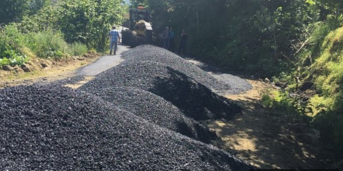 Trabzon’a 4 yılda 1 milyon ton asfalt serildi 
