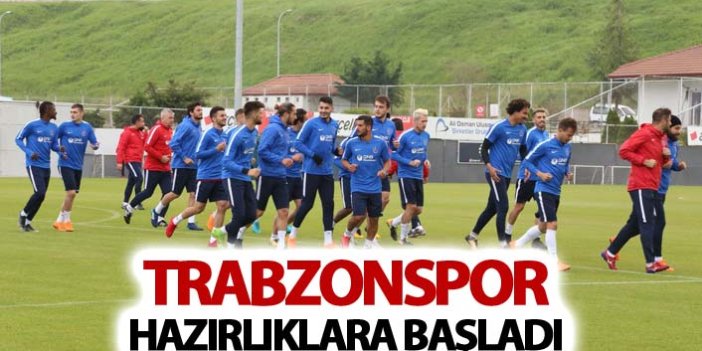 Trabzonspor'da Kasımpaşa maçı hazırlıkları