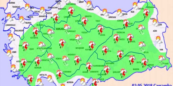 Trabzon'da hava nasıl olacak? 02.05.2018
