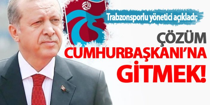Asbaşkan Hacısalihoğlu: Çözüm Cumhurbaşkanı!