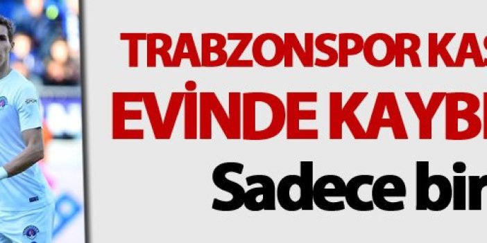 Trabzonspor Kasımpaşa'ya evinde kaybetmiyor - Sadece bir kez...