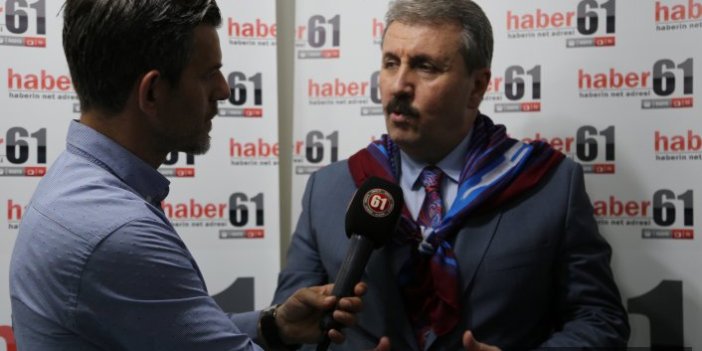 BBP lideri Mustafa Destici: Eski sistemi 12 Eylül darbecileri kurdu
