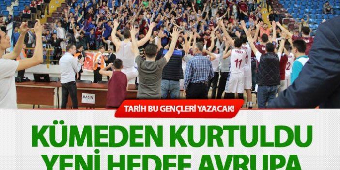 Trabzonspor kümeden kurtuldu: Yeni hedef Avrupa