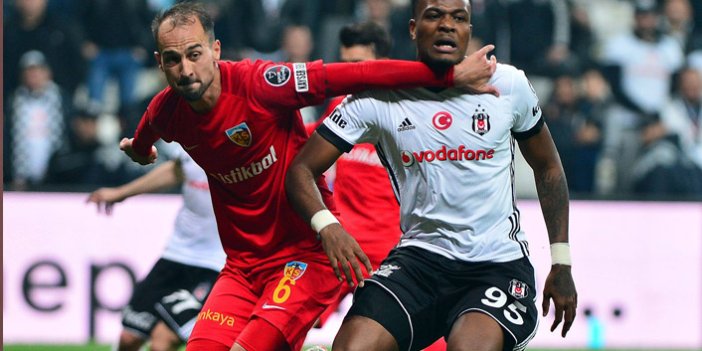 Beşiktaş Kayseri'yi yendi