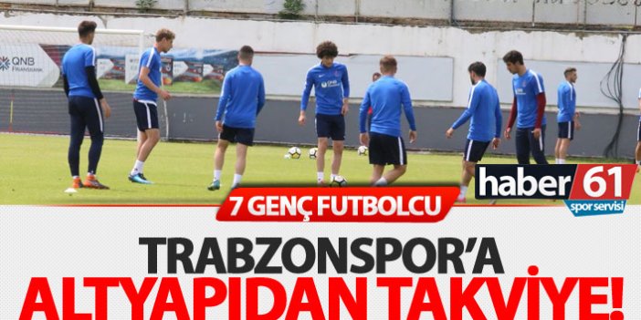 Trabzonspor'a altyapıdan takviye