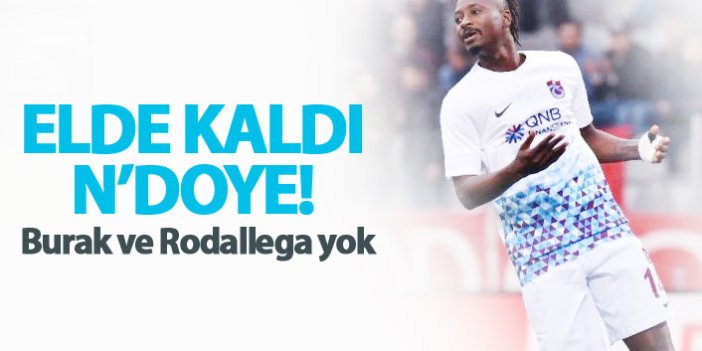Trabzonspor'da gol umudu N'doye