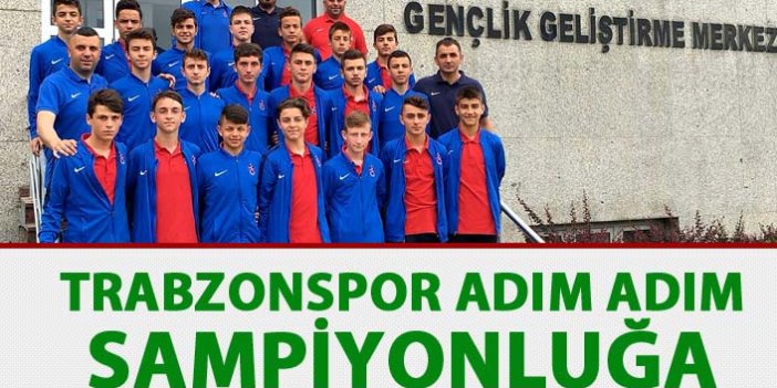 Trabzonspor adım adım şampiyonluğa