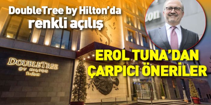 Hilton Trabzon’da muhteşem tanıtım kokteyli