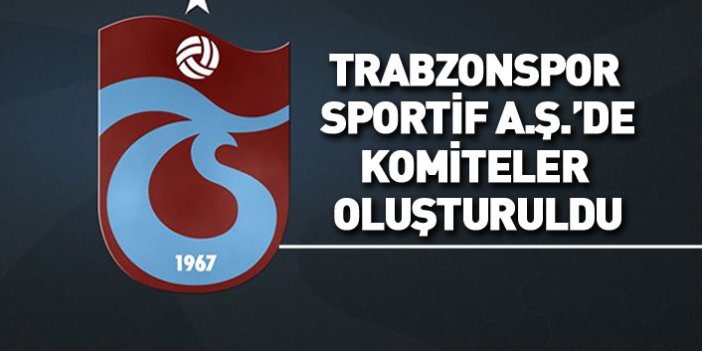 Trabzonspor Sportif A.Ş.'de komiteler açıklandı