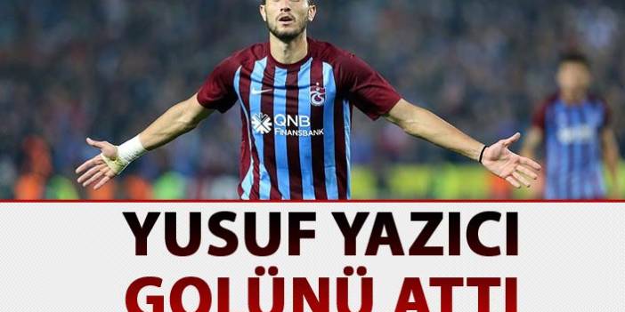 Yusuf Yazıcı Bursaspor'a golünü attı