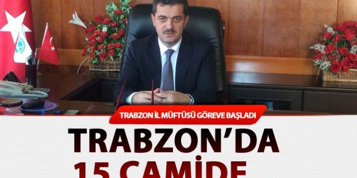 Trabzon İl Müftüsü Osman Aydın göreve başladı