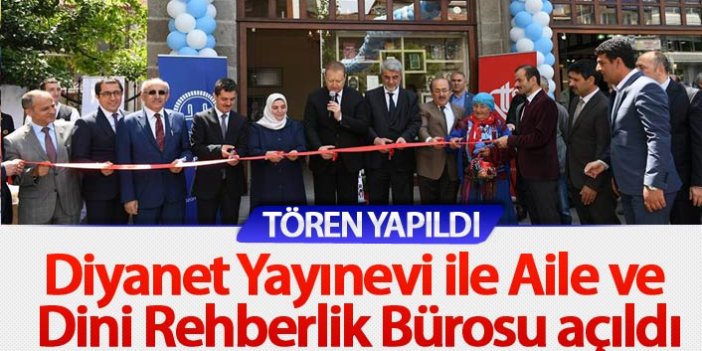 Trabzon'da Diyanet Yayınevi ile Aile ve Dini Rehberlik Bürosu açıldı