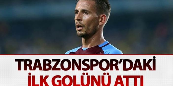 Pereira Trabzonspor'daki ilk golünü attı