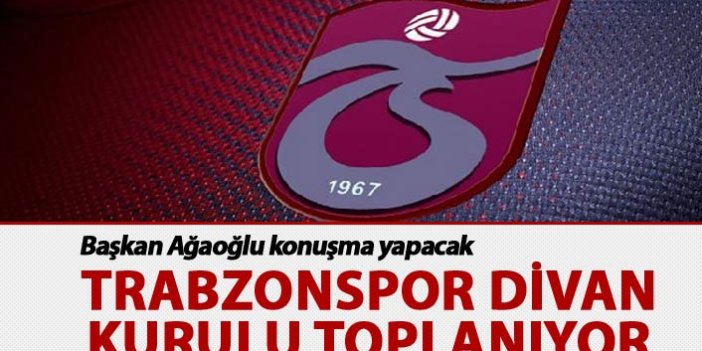 Trabzonspor'da önemli toplantı