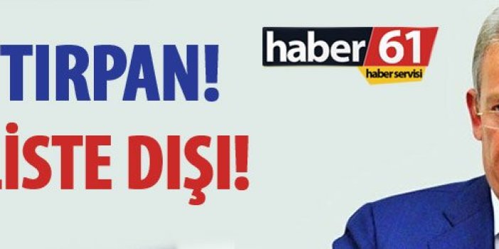 Flaş! CHP Trabzon milletvekili Haluk Pekşen liste dışı