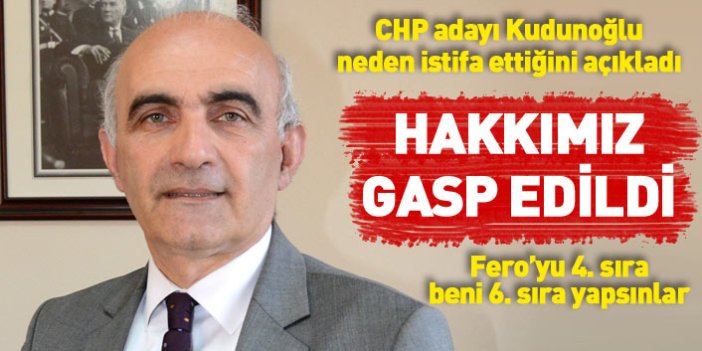 CHP'den istifa eden Ferda Kudunoğlu ilk kez konuştu: Hakkımız gasp edildi