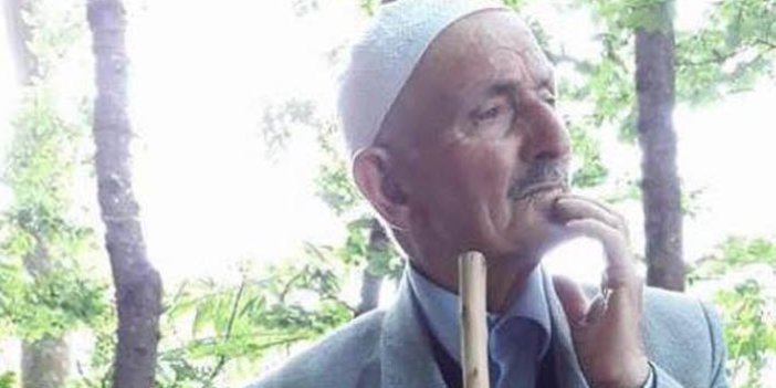 Trabzon yaşlı adamın acı sonu