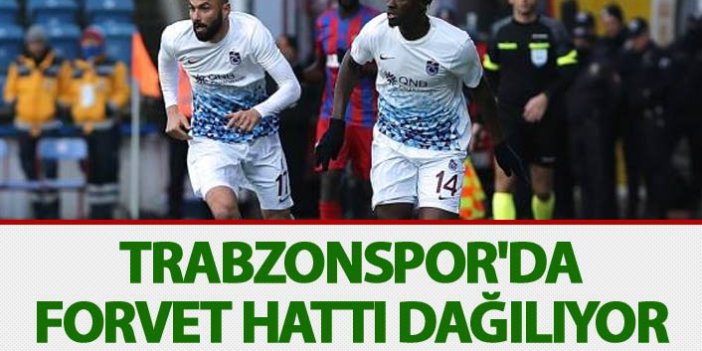 Trabzonspor'da forvet hattı dağılıyor