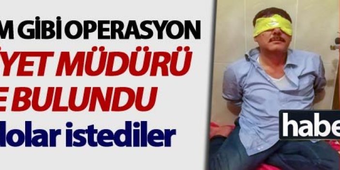 Trabzon'da operasyon! Kaçırılan Iraklı Emniyet Müdürü bulundu