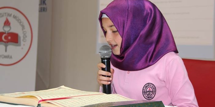 Yomra'da Kur'an-ı Kerim'i güzel okuma yarışması