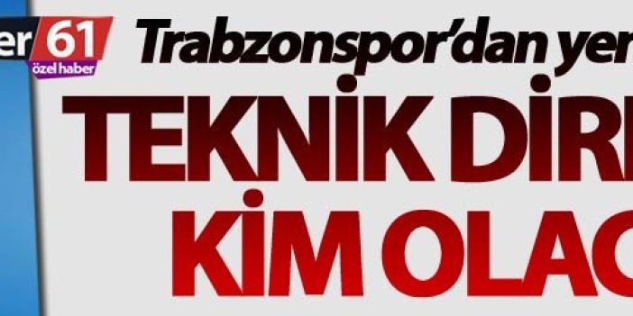 Trabzonspor'da Teknik Direktör kim olacak? - Yeni açıklama