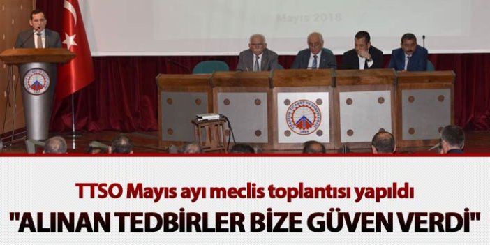 Suat Hacısalihoğlu: "Alınan tedbirler bize güven verdi"