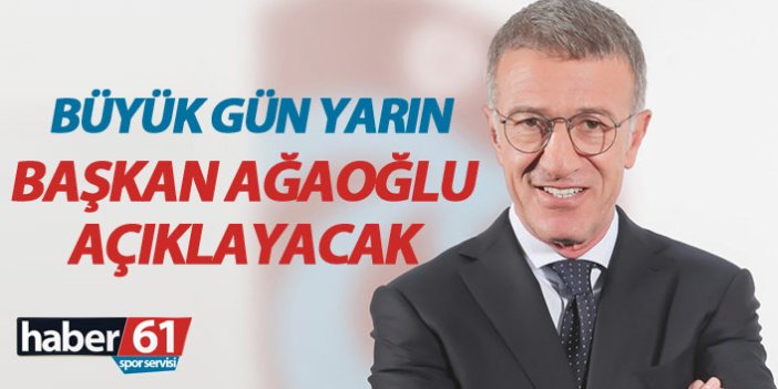 Trabzonspor Başkanı Ağaoğlu basın toplantısı düzenliyor