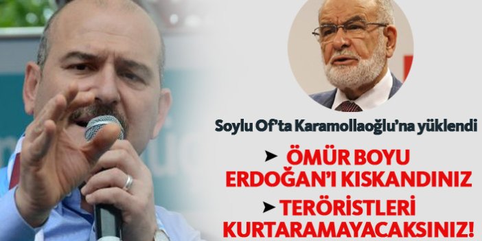 Soylu'dan Karamollaoğlu'na; Erdoğan'ı ömür boyu kıskandınız!