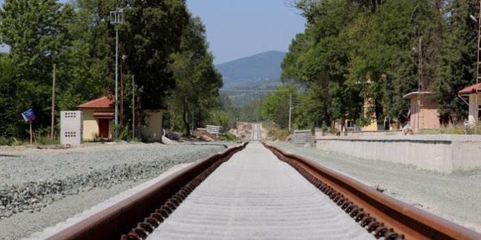 Samsun'da demiryolu hattı yenileniyor 