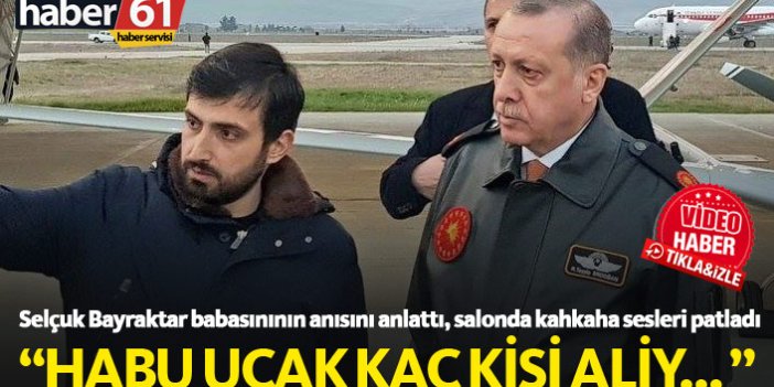 Selçuk Bayraktar babasının Trabzon anısını anlattı