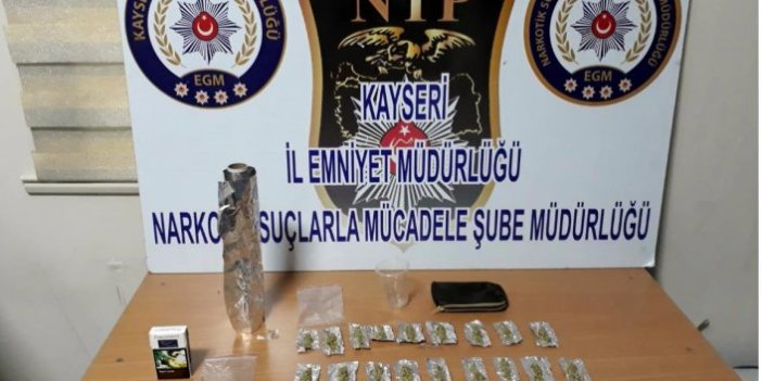 Kayseri'de uyuşturucuya 10 gözaltı