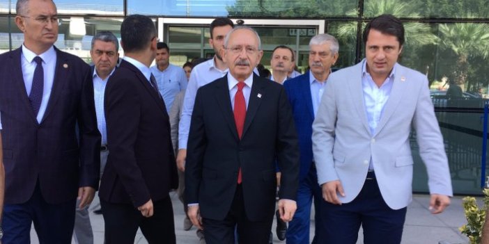 CHP lideri Kılıçdaroğlu Manisa'ya gitti