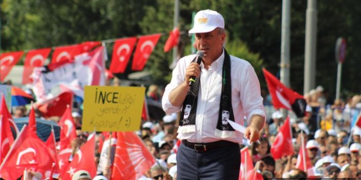 Muharrem İnce: Bedava kek yemek isteyen Erdoğan'a oy versin, iş isteyenler bana