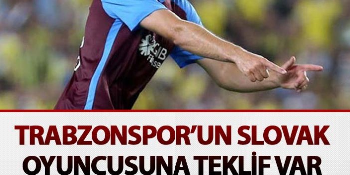 Trabzonspor’un Slovak oyuncusuna teklif var