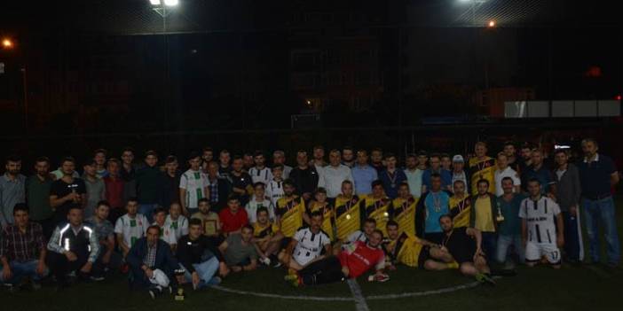 Şehit Yaşar Tüfekçi Futbol Turnuvası Final maçıyla sona erdi.