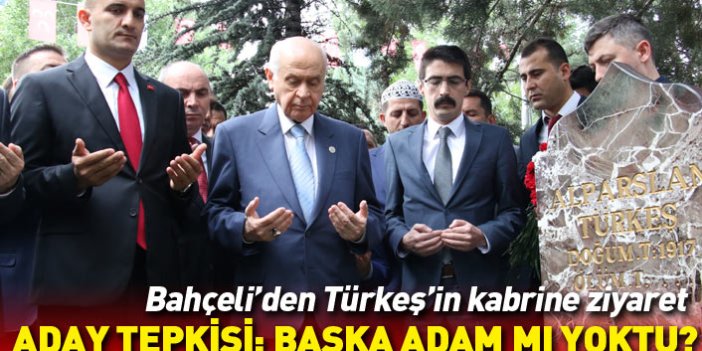 MHP lideri Bahçeli'den aday tepkisi: HDP'de başka adam mı yoktu?