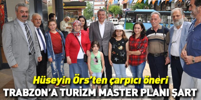 Hüseyin Örs'ten çarpıcı öneri: Trabzon'a turizm master planı şart