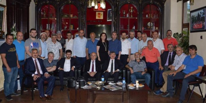 Trabzon'da Gazeteciler bayramlaştı