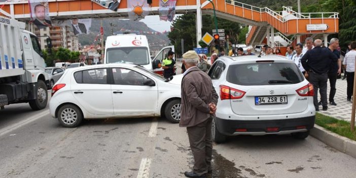 Gümüşhane Trabzon karayolunda kaza