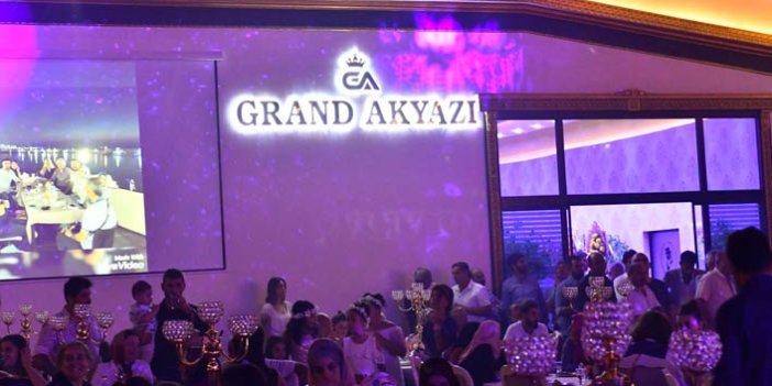 Grand Akyazı Düğün salonu açıldı