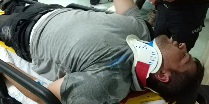 Samsun'da otomobil takla attı: 1 yaralı 