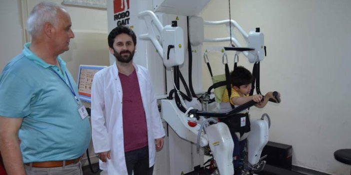 Trabzon'da hastalara robot umudu