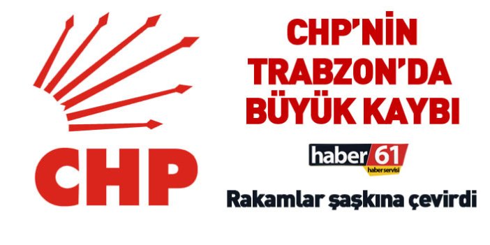 CHP'nin Trabzon'da büyük kaybı! Oy rakamları şaşkına çevirdi