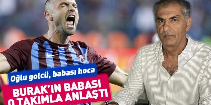 Trabzonsporlu Burak Yılmaz'ın babası 1. lig ekibine hoca oldu