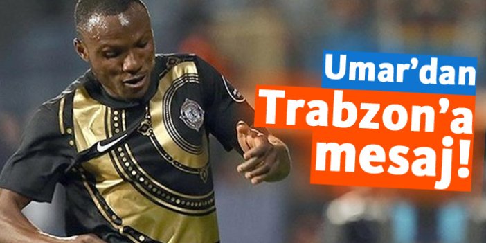 Aminu'dan Trabzonspor'a mesaj