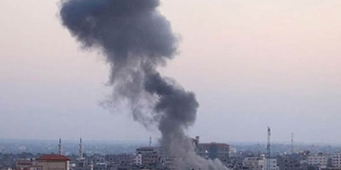 İsrail'den Gazze sınırına hava saldırısı