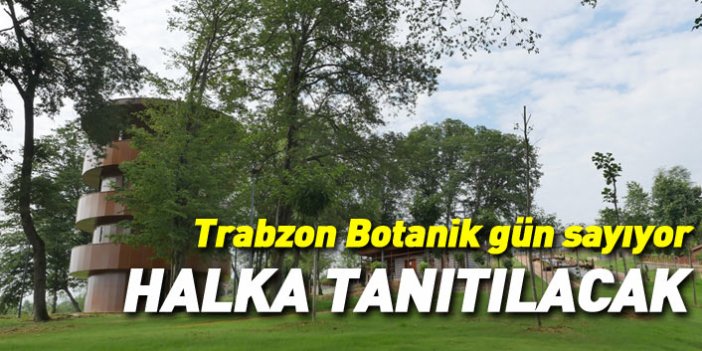 Trabzon Botanik halka tanıtılacak