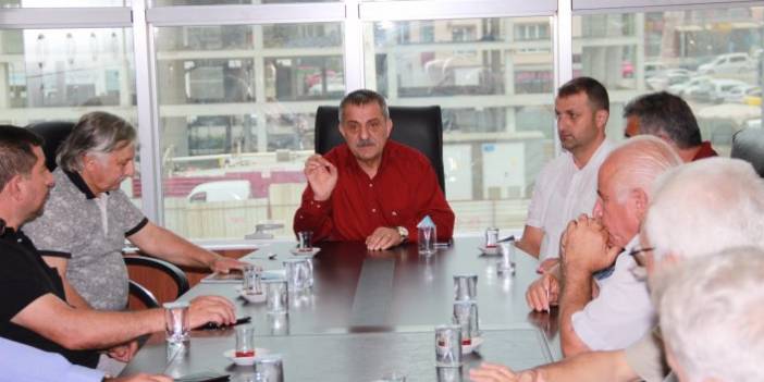 Başkan Sağıroğlu  İbrahim Sağıroğlu muhtarlarla görüştü. 5 Temmuz 2018