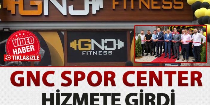 GNC Spor Center Trabzon'da açıldı