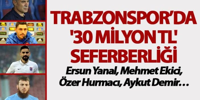 Trabzonspor’da '30 milyon TL' seferberliği